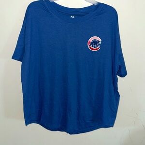 majestic UNISEX Chicago Cubs Graphic T-Shirts Tee M NWT